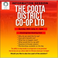 The Coota District Co-Op Information Session