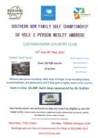 Southern NSW Family Golf Championship 